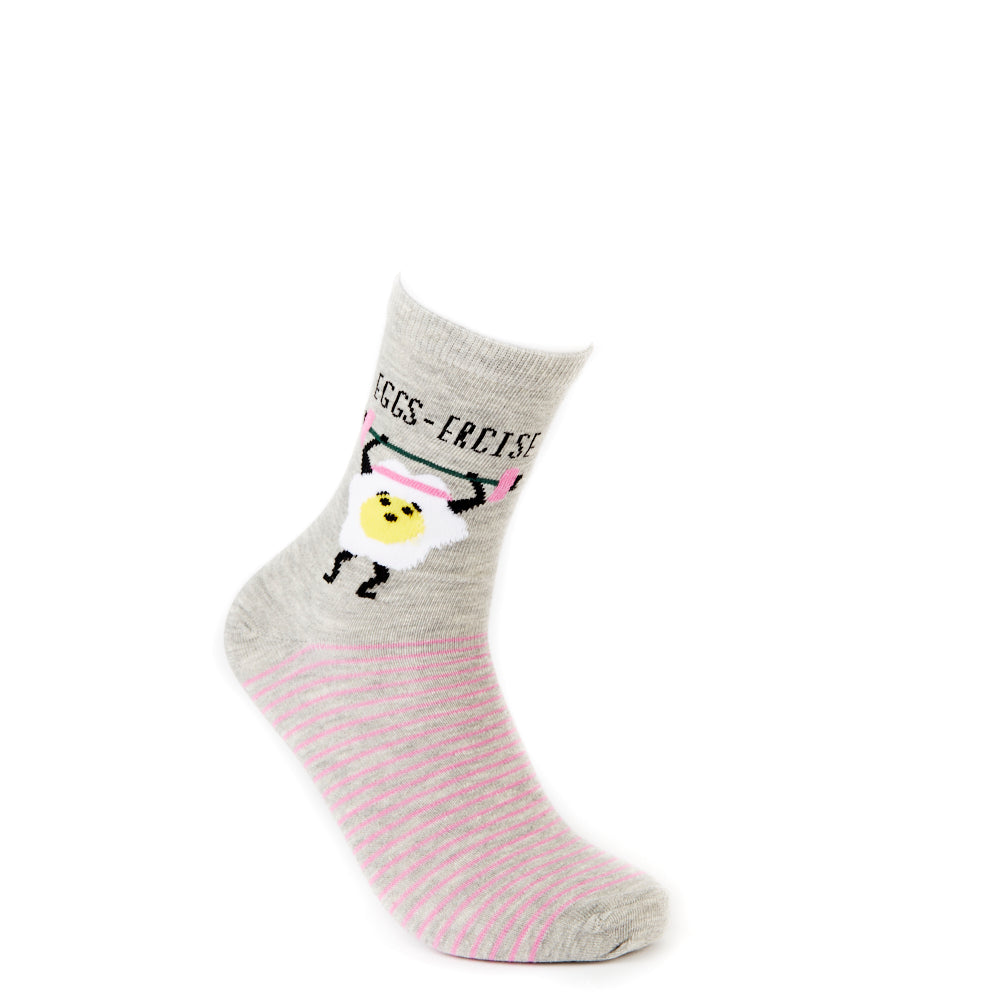 Ladies Eggs-ercise Socks