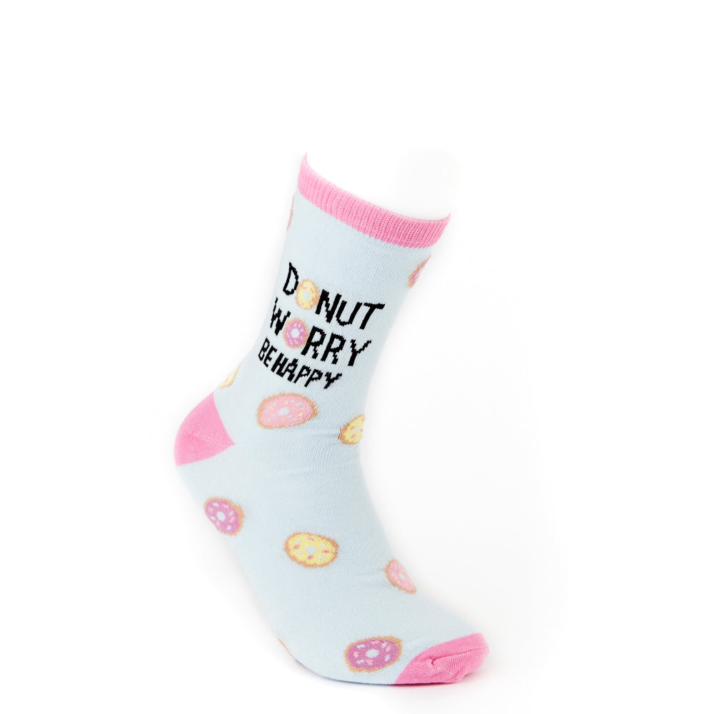 Ladies Donut Worry Socks