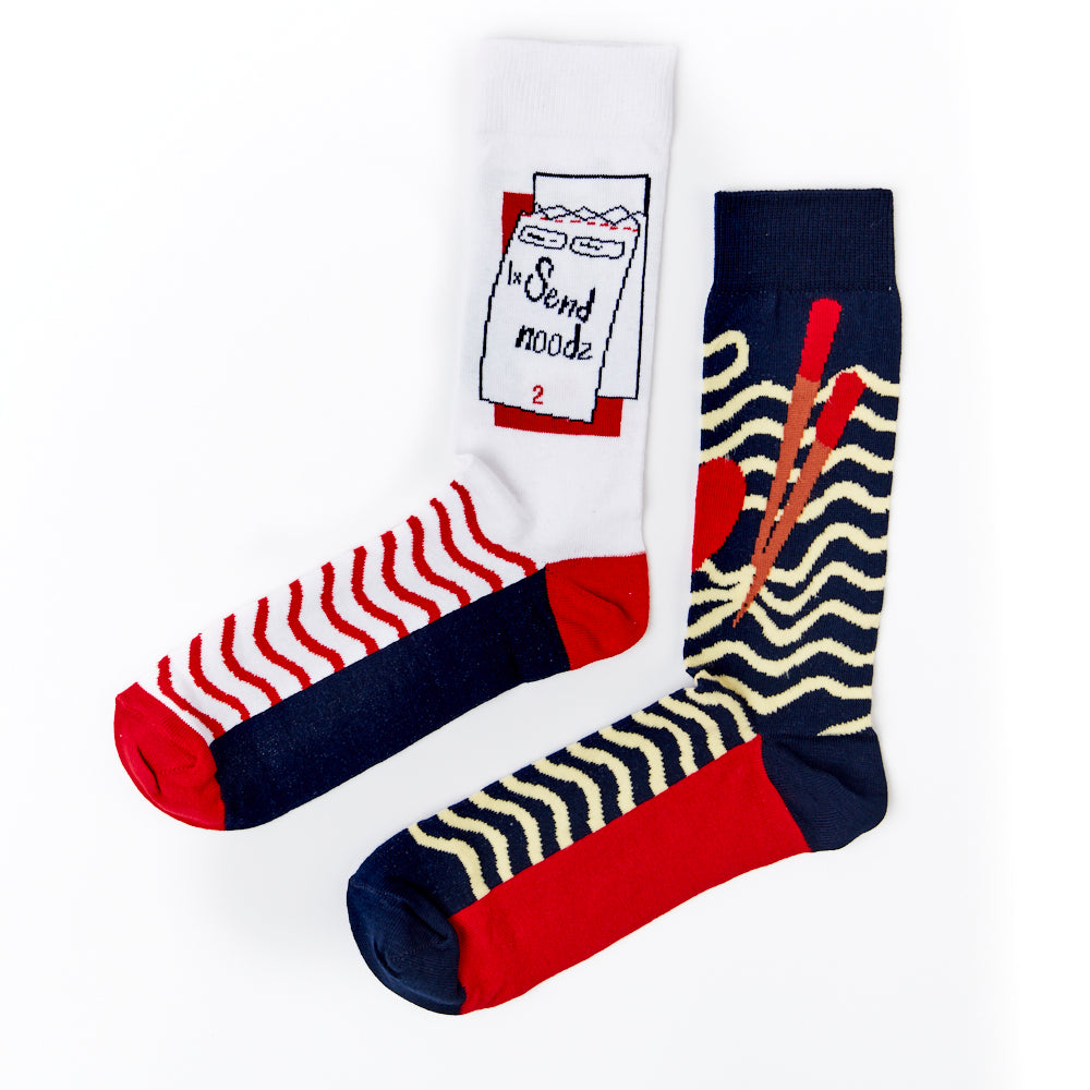 Unisex Takeaway Noodle Socks Gift Set