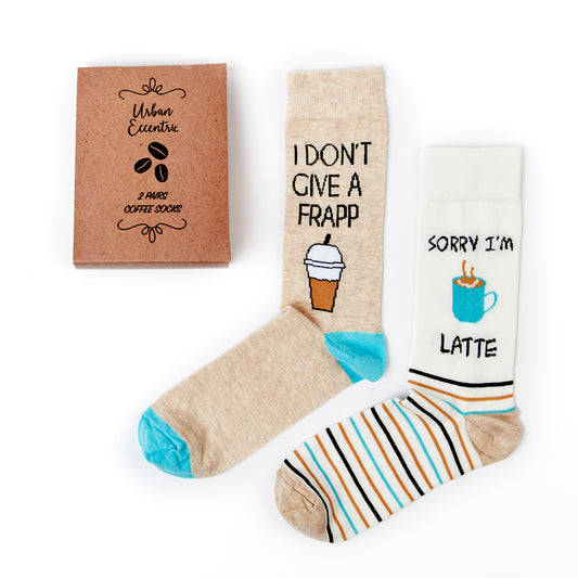 Unisex Coffee Socks Gift Set