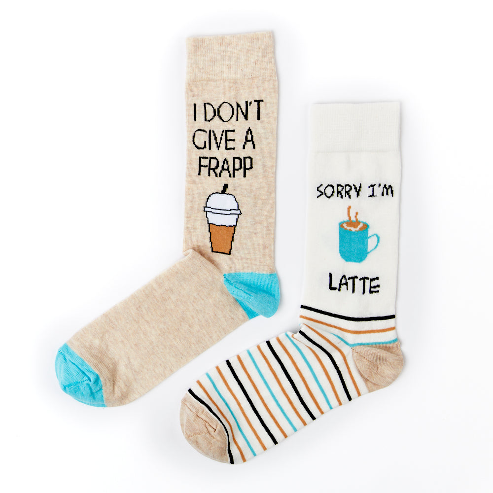 Unisex Coffee Socks Gift Set