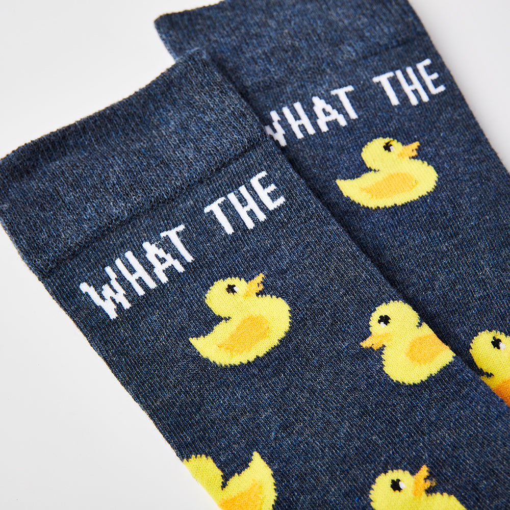 Unisex What The Duck Socks