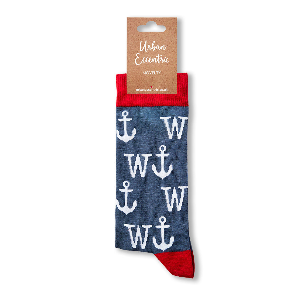 Unisex W'Anchor Socks