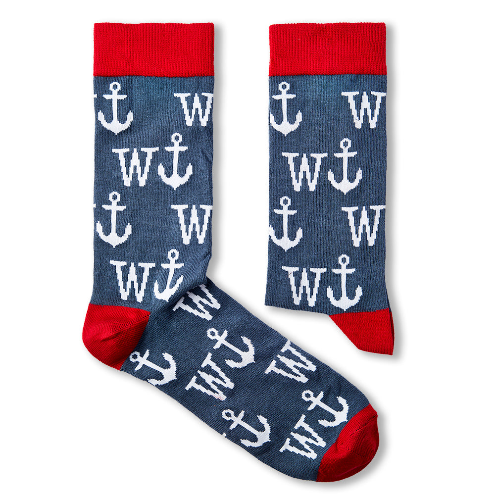 Unisex W'Anchor Socks