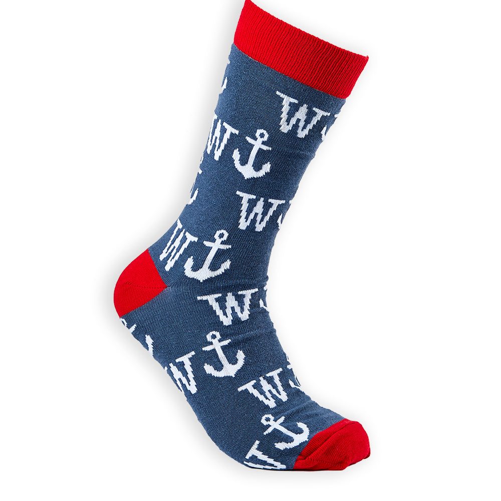 Unisex W'Anchor Socks