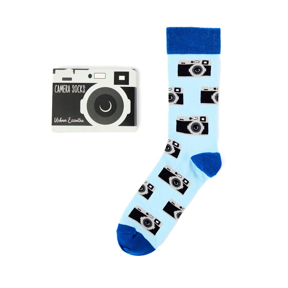 Unisex Camera Gift Box Socks