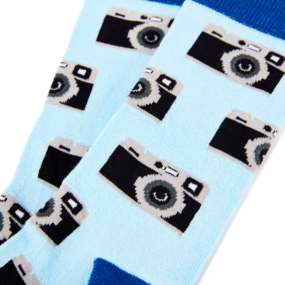 Unisex Camera Gift Box Socks