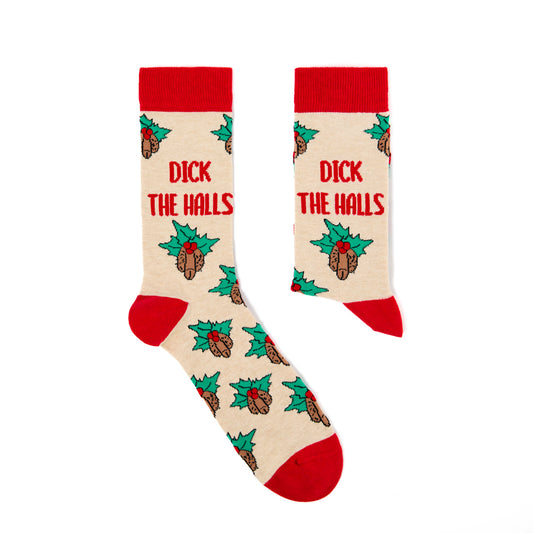 Unisex Dick The Halls Socks