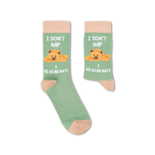 Unisex Hi-Bear-Nate Socks