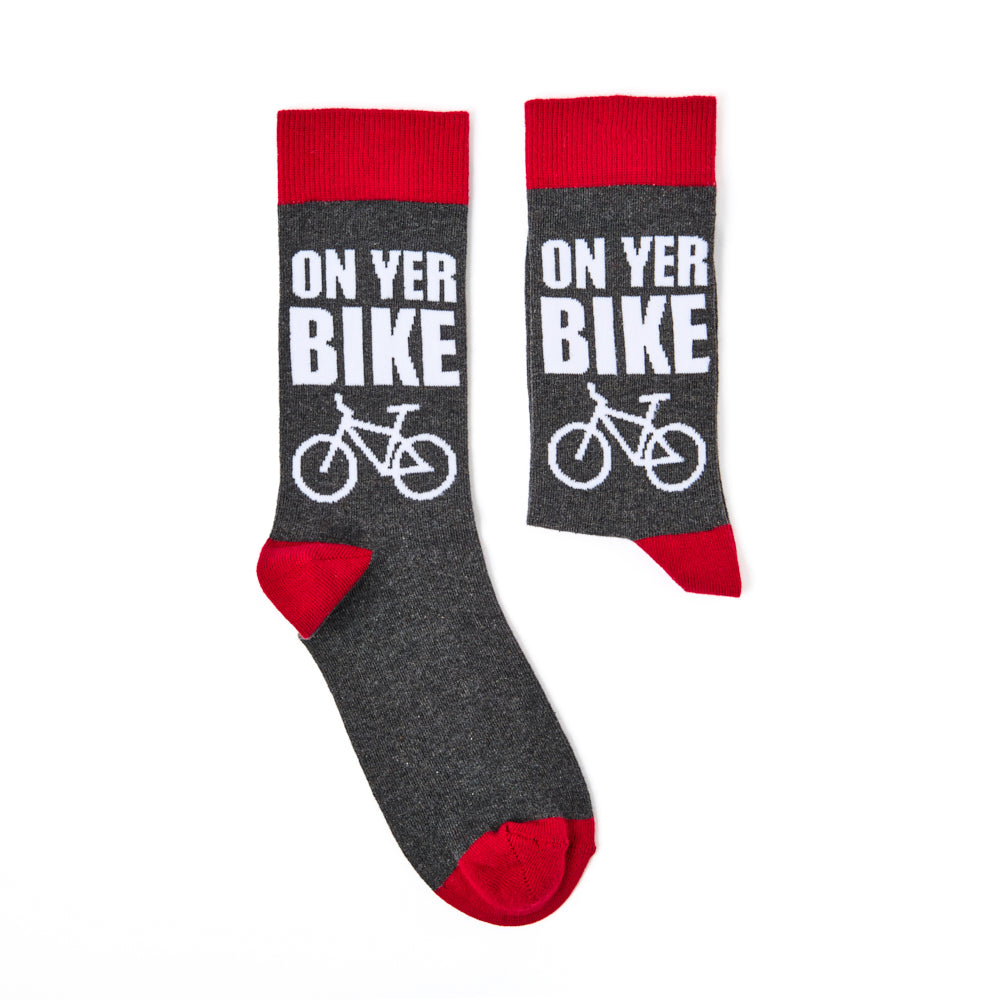 Unisex On Yer Bike Socks