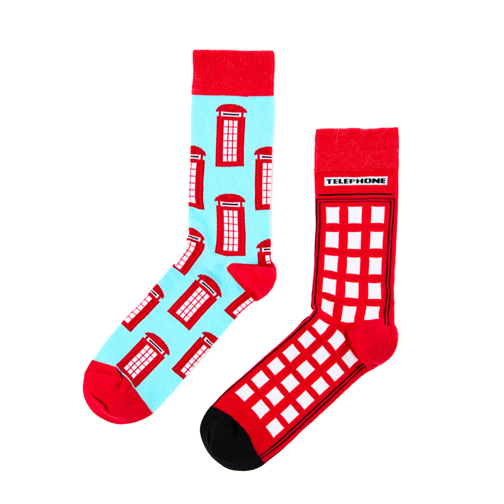 Unisex Telephone Socks Gift Set