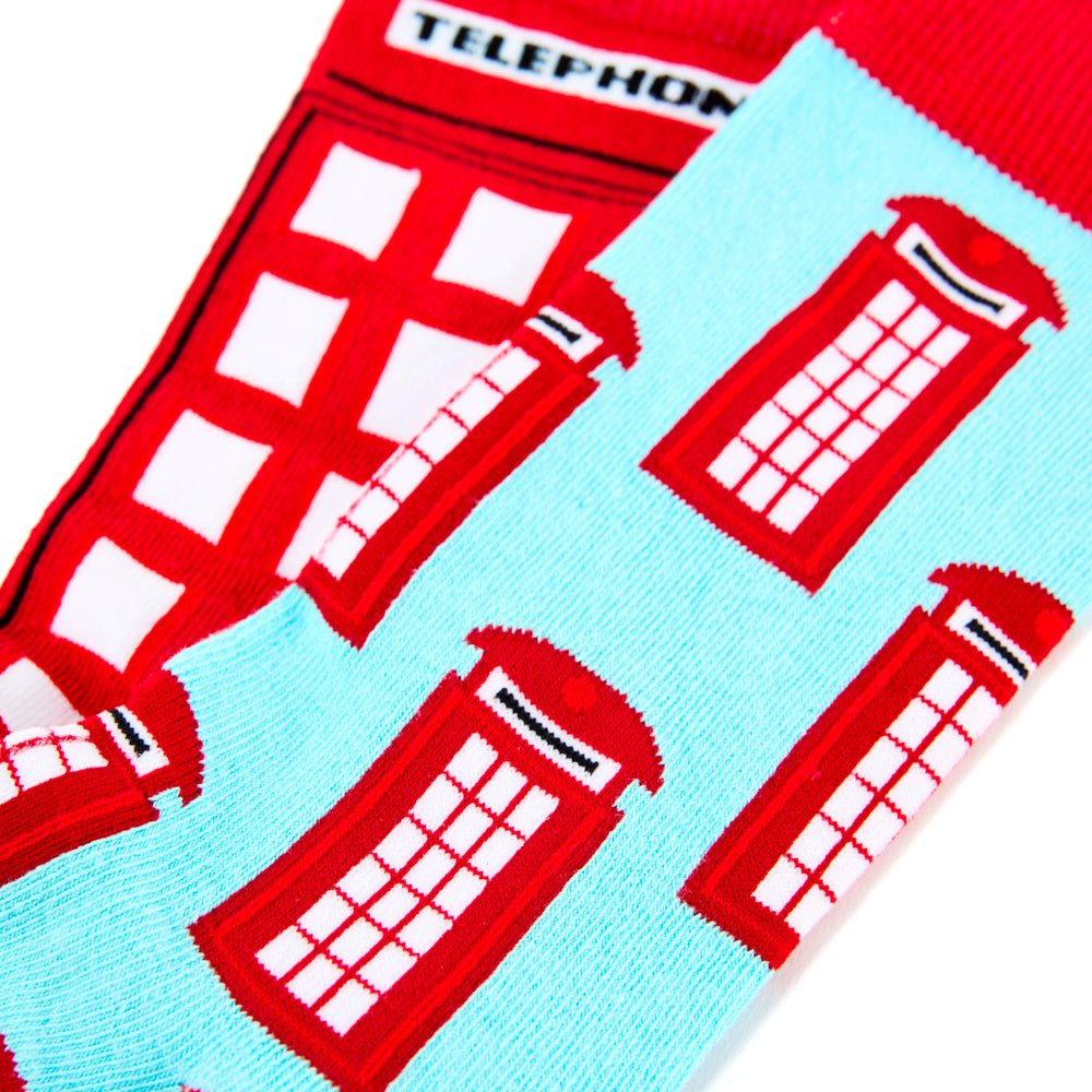 Unisex Telephone Socks Gift Set