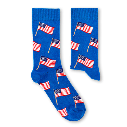 Unisex American Waving Flag Socks