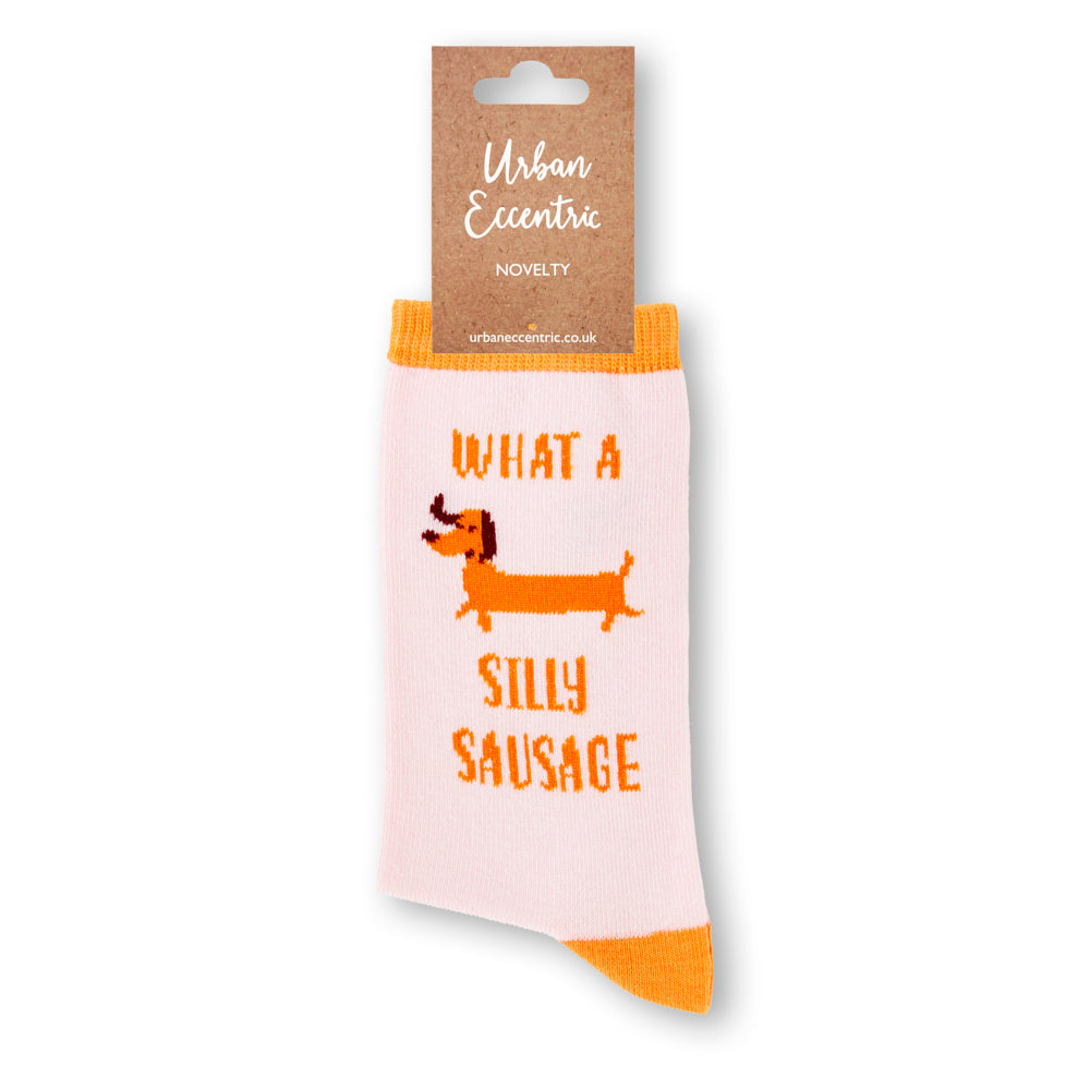 Ladies What A Silly Sausage Socks