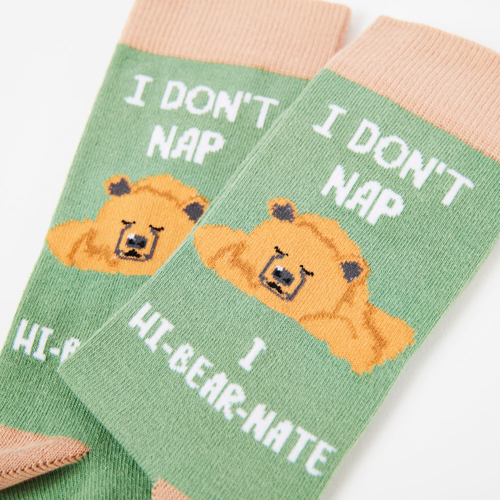 Unisex Hi-Bear-Nate Socks