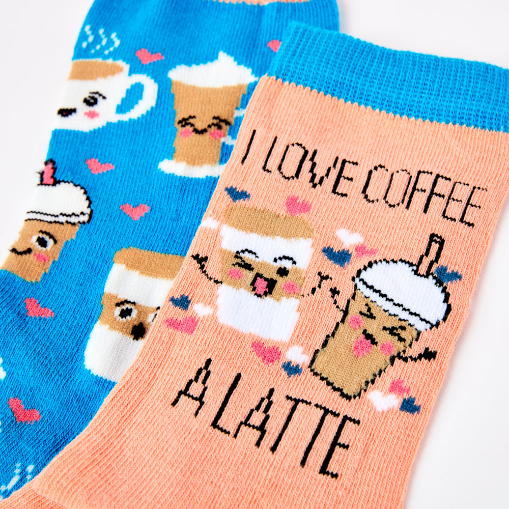 Ladies Coffee Socks Gift Box