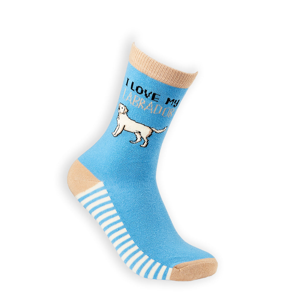 Ladies I Love My Labrador Socks