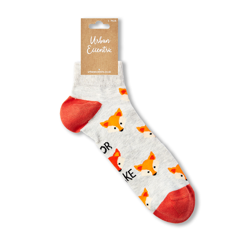 Unisex For Fox Sake Trainer Socks