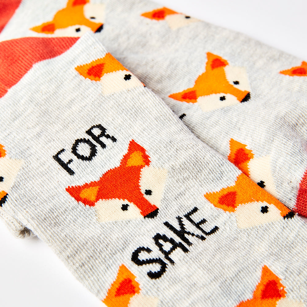 Unisex For Fox Sake Trainer Socks