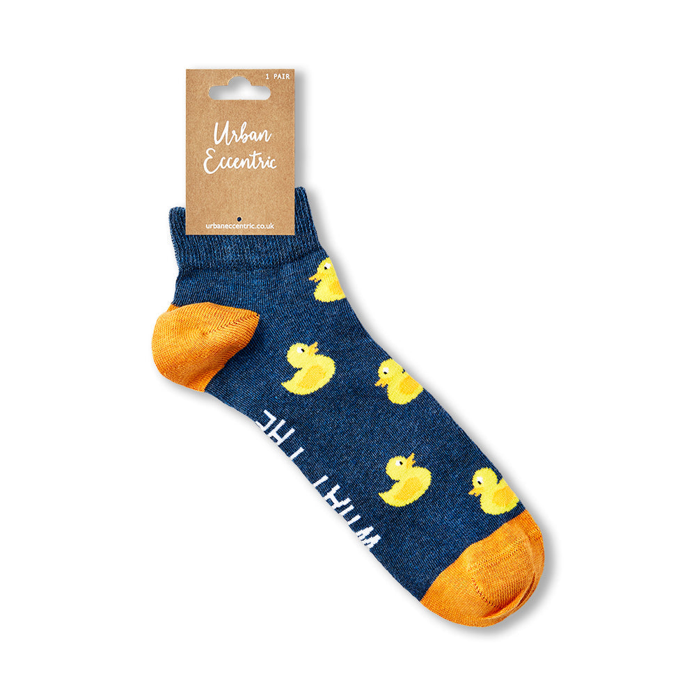 Unisex What The Duck Trainer Socks