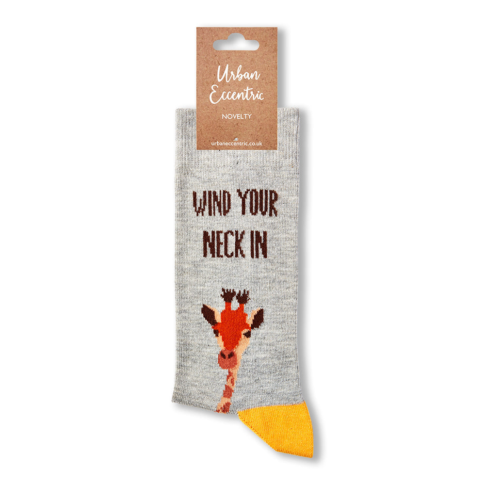 Unisex Wind Your Neck In Socks