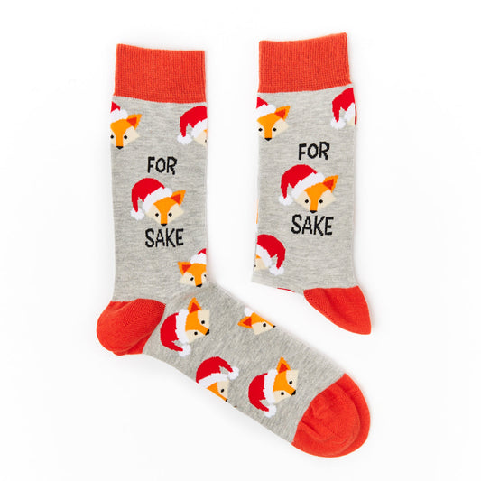 Unisex Christmas For Fox Sake  Socks