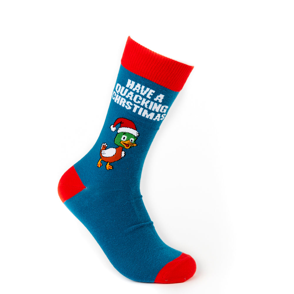 Unisex Have A Quacking Christmas Socks