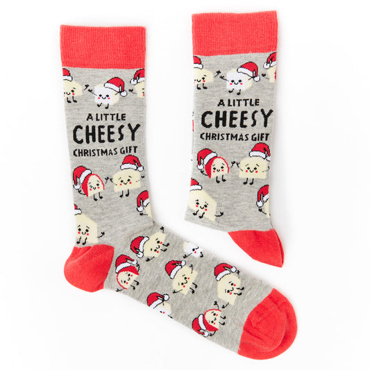 Unisex Cheesy Christmas Gift Socks