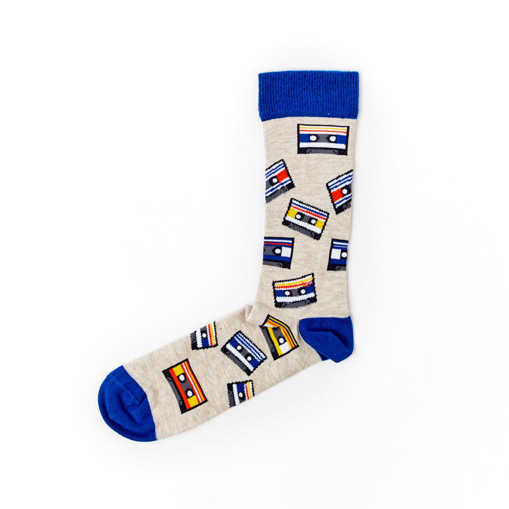 Unisex Cassette Gift Box Socks