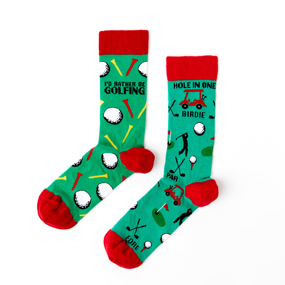 Unisex Golf Box Socks