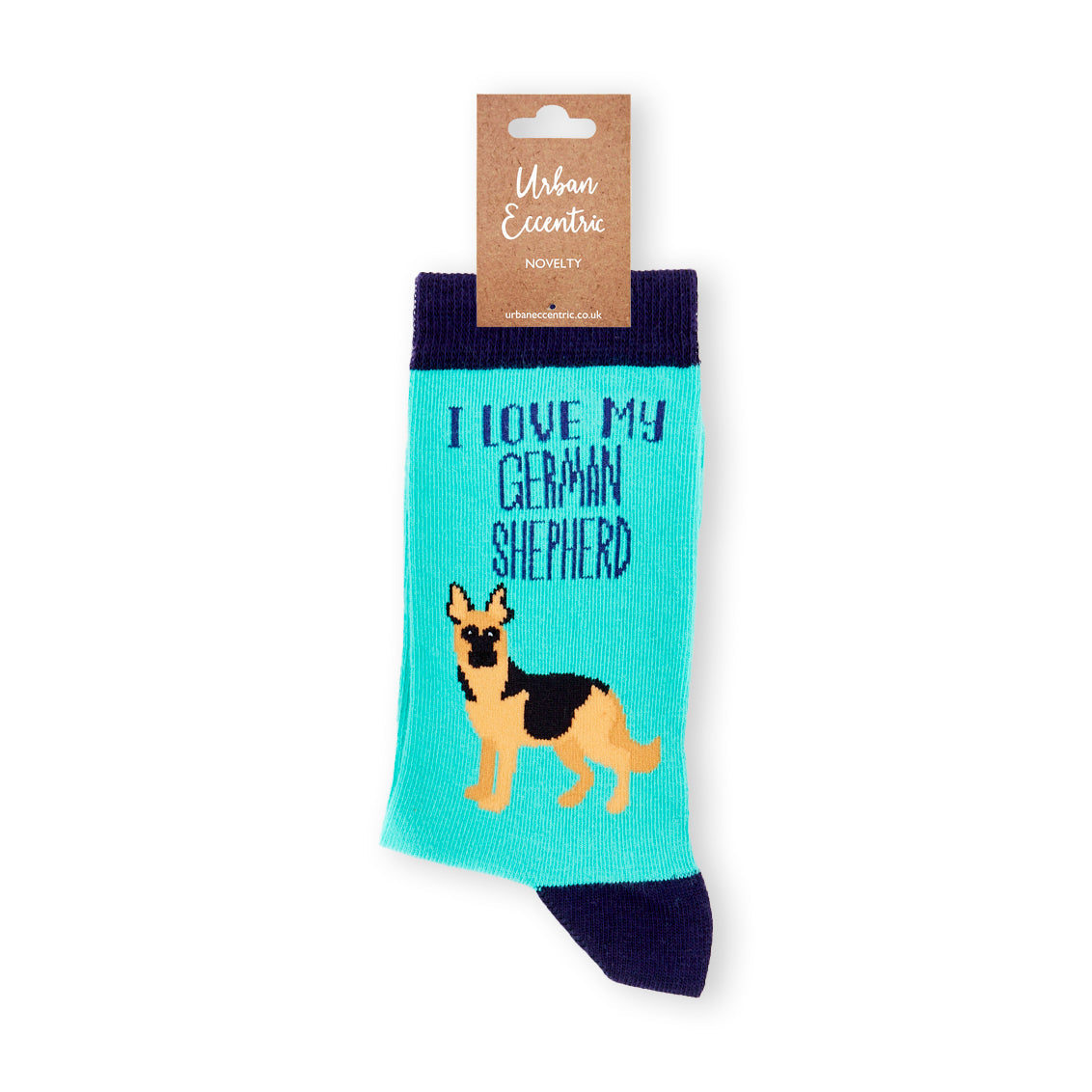 Ladies I Love My German Shepherd Socks