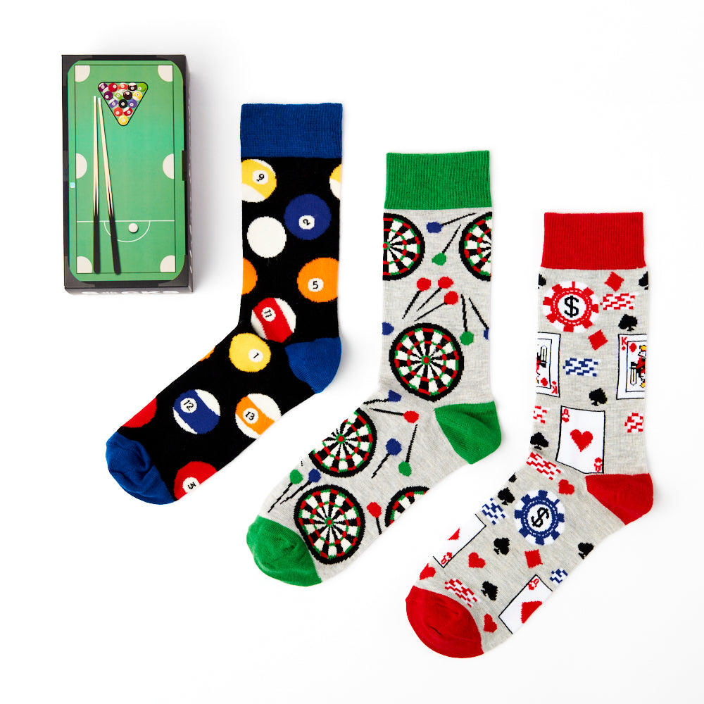 Unisex Games Night Gift Box Socks