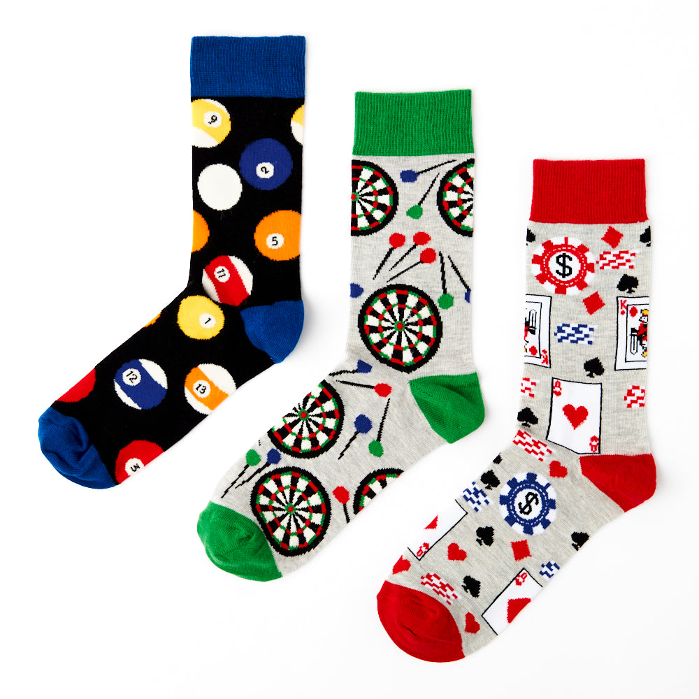 Unisex Games Night Gift Box Socks