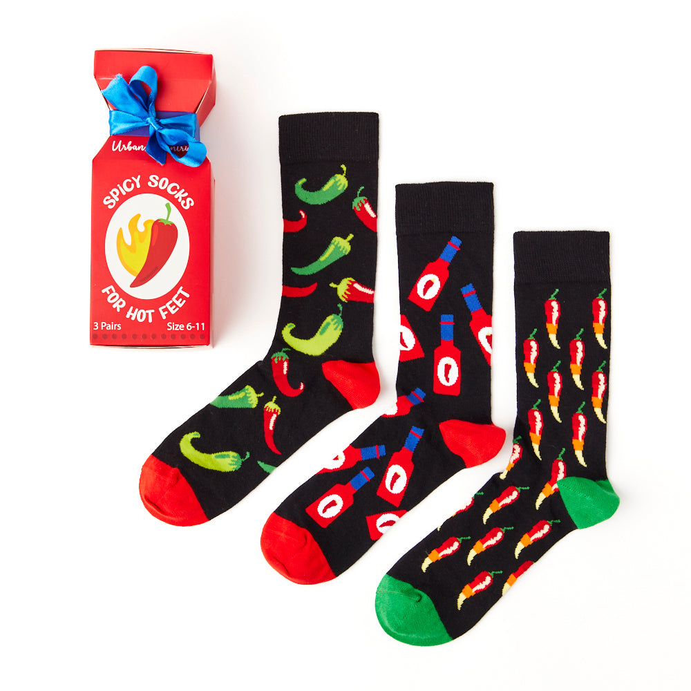 Unisex Spice Bottle Box Socks